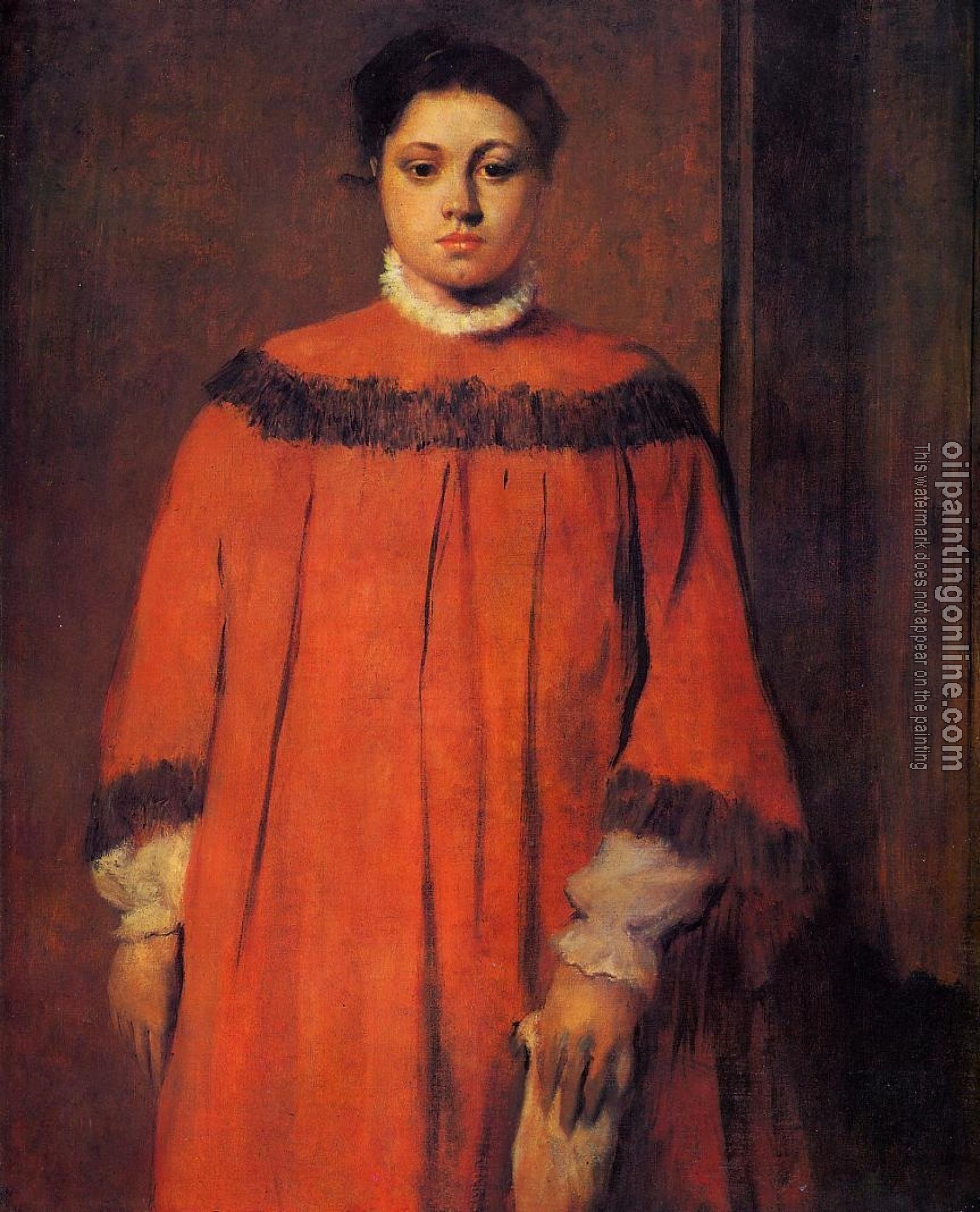 Degas, Edgar - Girl in Red